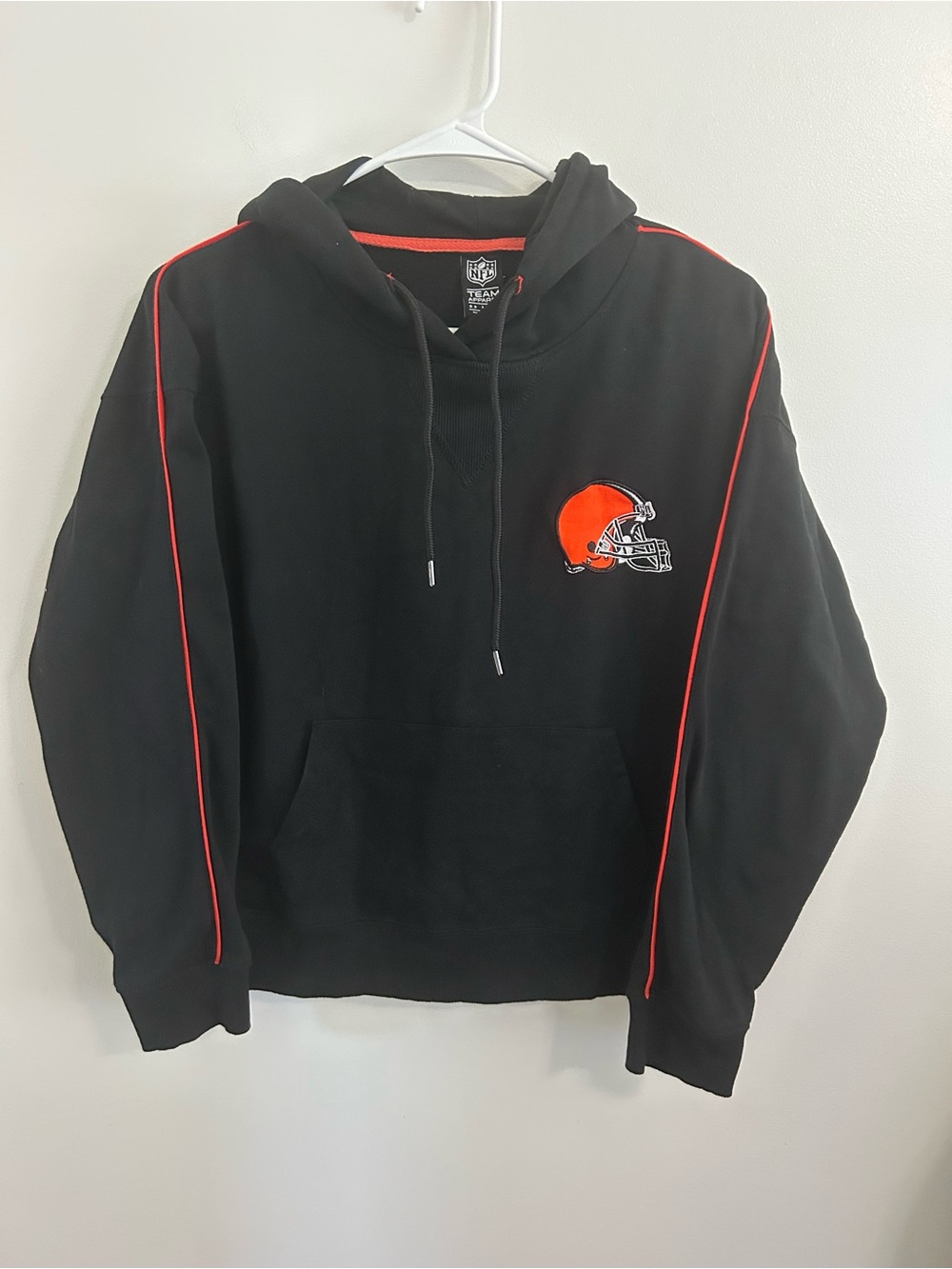 Women’s NFL Cleveland Browns Hoodie Sweatshirt - Medium Black